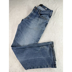 Ariat Men's Rebar M4 Relaxed Boot Cut Denim Jeans Stretch 34 X 34 Soiled